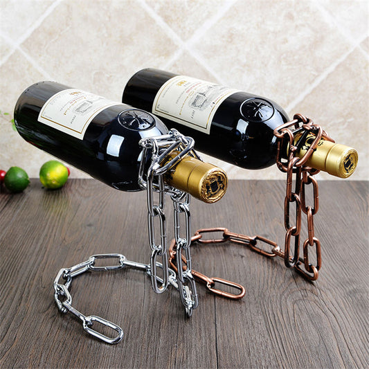 Iron Chain, Magic Wine Bottle Holder